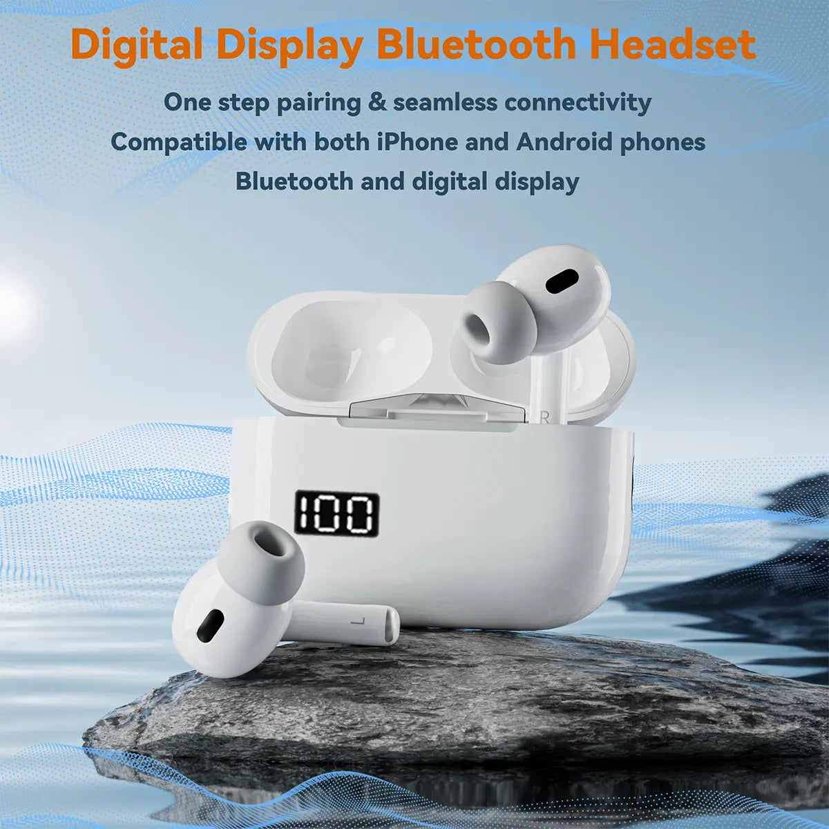Ultimate 7-in-1 Magnetic Powerbank & Bluetooth Earphones Kit - 10000mAh Fast Charging, Wireless Charger, Type-C to Lightning Cable, Compact & Portable